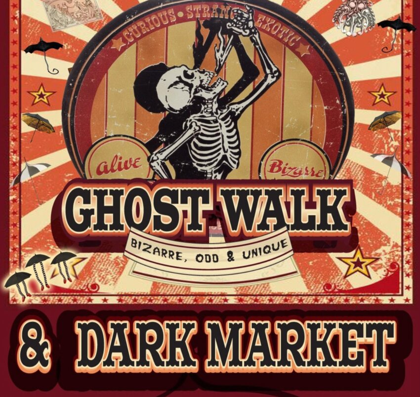 The Ghost Walk is scheduled for 4 to 8 p.m. Friday, Oct. 20, and 3 to 8 p.m. Saturday, Oct. 21. Tours will commence every hour beginning at the Lewis and Clark Hotel, 117 W. Magnolia St., Centralia. The cost to take part in a Ghost Walk is $20.&nbsp;