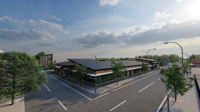Renderings of the proposed United Learning Center in Centralia. When completed, the 12,800-square-foot United Learning Center will be built on the corner of Maple and North Pearl streets in Centralia.