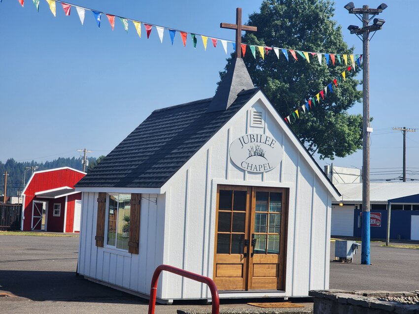 Dave Woodrum provided this photo of the Jubilee Chapel, a building some hope will start the return of Olde Towne at the Southwest Washington Fairgrounds.