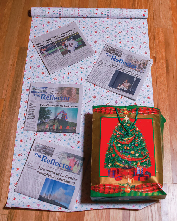 Clark County&rsquo;s Solid Waste Education and Outreach team encourages the community to prevent holiday waste. In doing so, it encourages wrapping gifts in recyclable newspapers, brown paper bags or reusable bags, as opposed to wrapping paper.