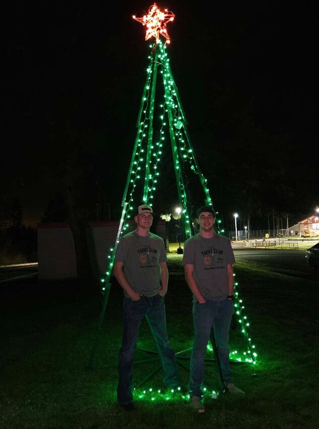 &quot;Kasen Ball and Zack Smith, students at Toledo High School, crafted a magnificent 14-foot metal Christmas tree that stands proudly outside their school. Their remarkable craftsmanship and holiday spirit captured the attention of passersby. This sequel to the &lsquo;Great Pumpkin&rsquo; welded this fall adds to the motto &lsquo;Weld It And They Will Come.'&quot; &mdash; submitted by the Toledo School District.