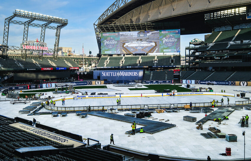 A look inside TMobile Park, where preparation for 2024 Winter Classic