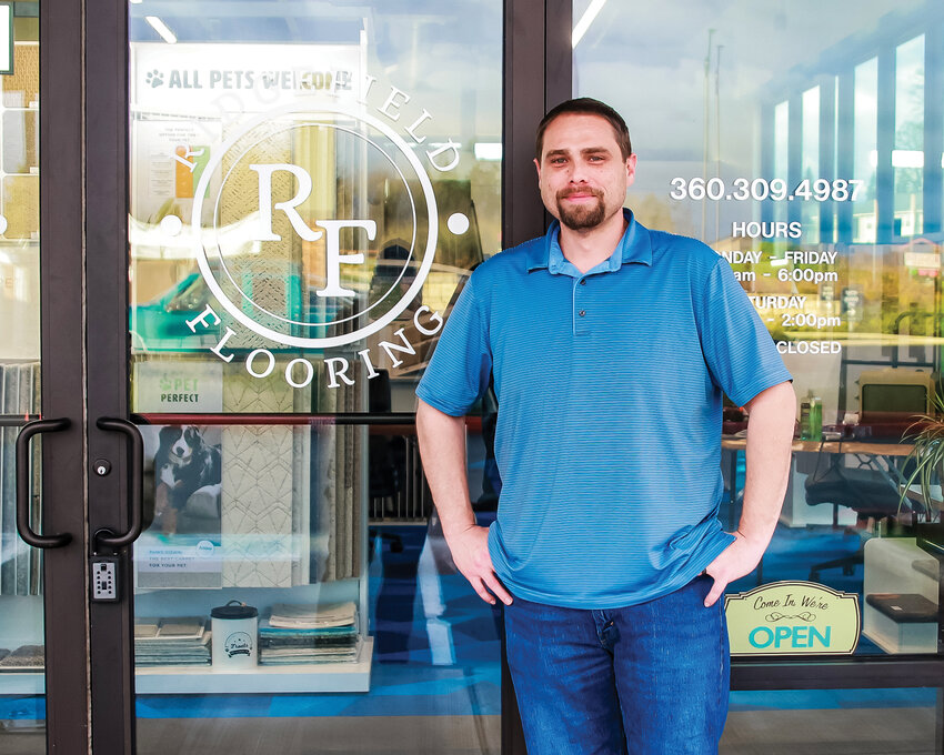 Bryan Delano, co-owner of Ridgefield Flooring is a 16-year resident of the community, with 25 years of experience in the industry.