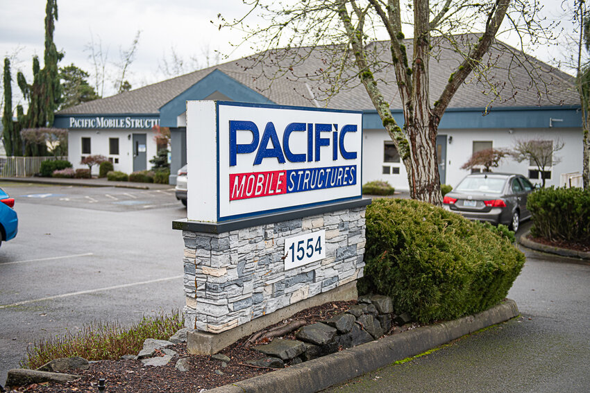 Pacific Mobile Structure Headquarters on Bishop Road in Chehalis on Jan. 19.