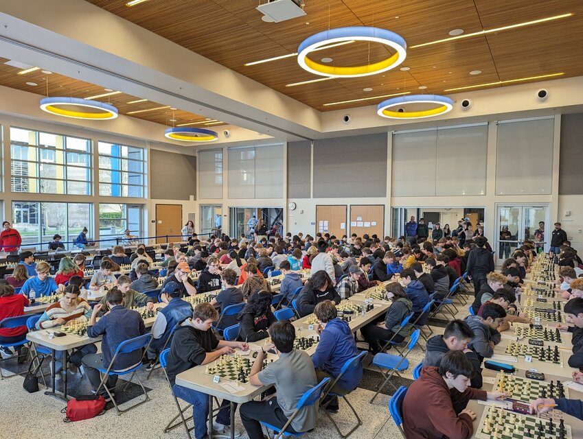 On Saturday, Feb. 3, 165 chess players came to Centralia College for the 2024 Southwest Washington Scholastic Chess Championships, an opportunity for students in grades 6 through 12 to qualify for regional state competition.