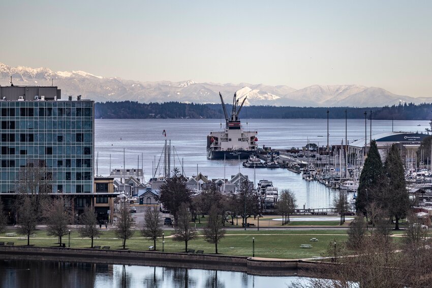 Photos in Olympia from the Capitol on Friday, Feb. 16, 2024.