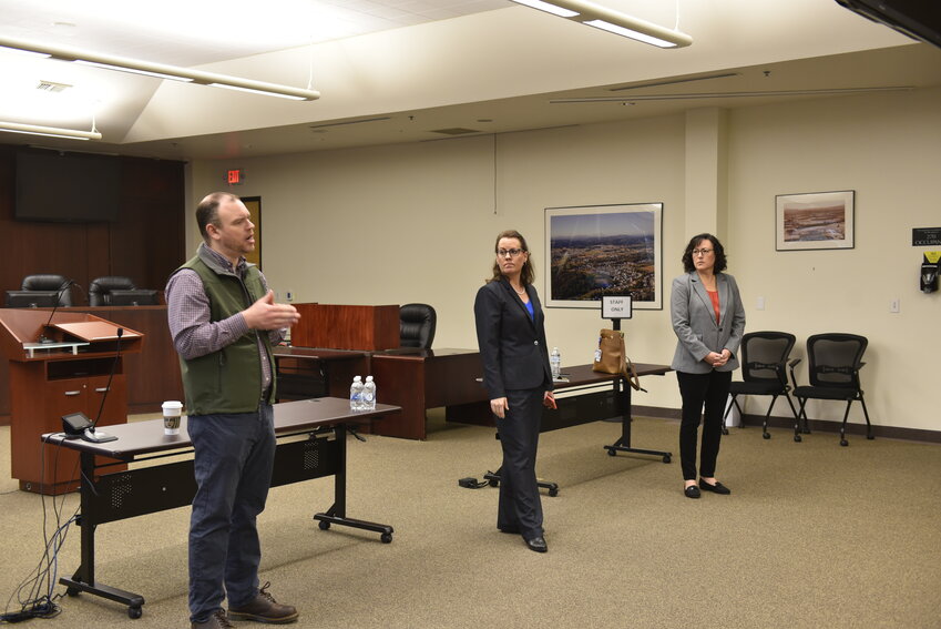 Sen. Ann Rivers and Reps. Greg Cheney and Stephanie McClintock hosted a Feb. 17 Battle Ground town hall amid the ongoing legislative session.