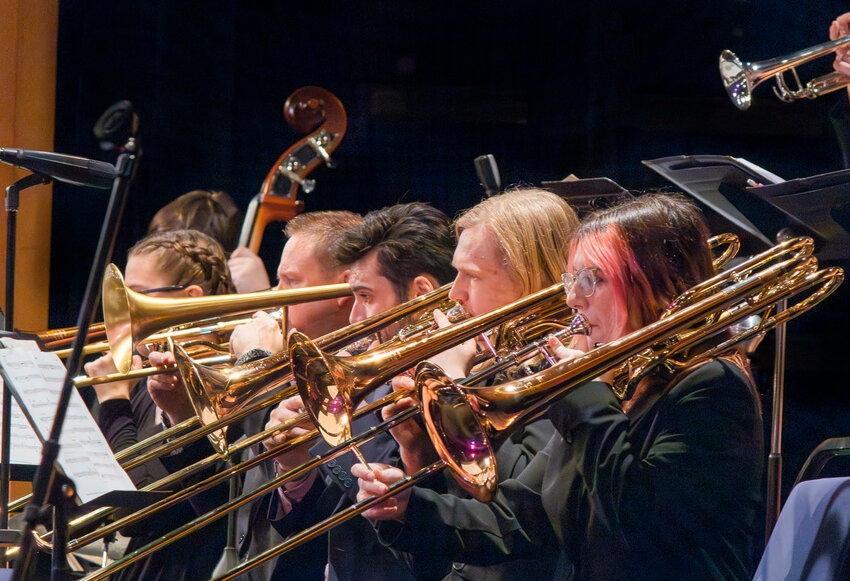 The Clark College Jazz Band performed at the recent 60th Annual Clark College Jazz Festival.