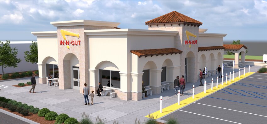 In-N-Out Burger will come to Ridgefield. The prototypical design will not be coming to Ridgefield as In-N-Out Burger proposed a few changes to meet city code.