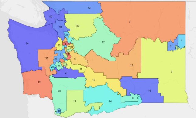Voters in South Thurston County currently represented in the 20th Legislative District will be absorbed into the Second Legislative District after a federal judge approved a new legislative map Friday.