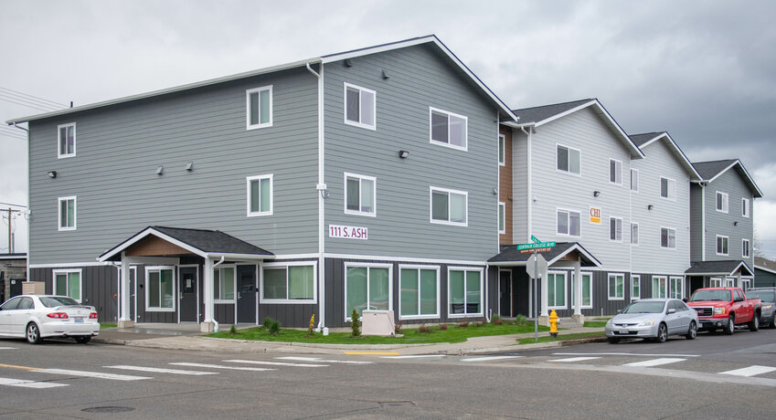 The newly constructed Centralia College CHI apartments are located at 111 S. Ash St.