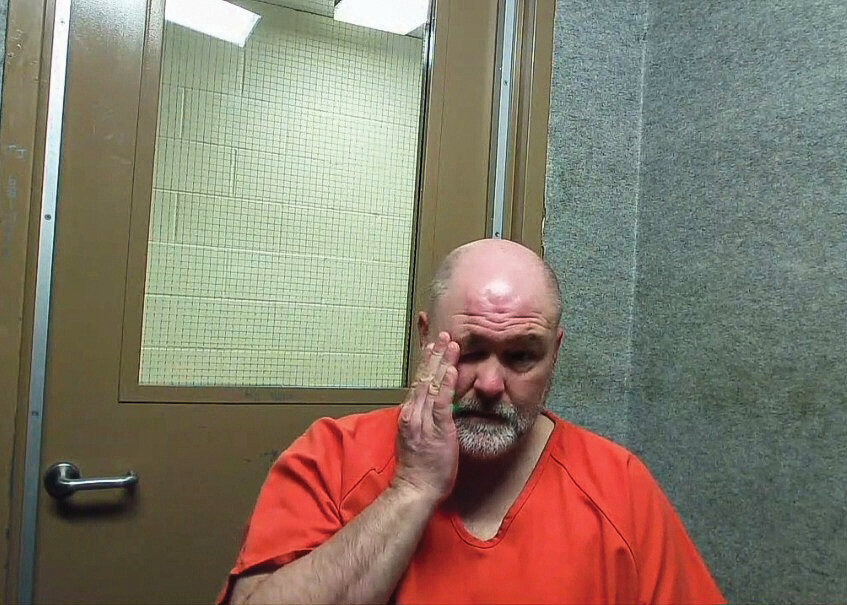 James Rummell appears in Clark County Superior Court on Wednesday, April 10, during his arraignment hearing. He is charged with aggravated murder in the first degree in the killing of his wife, Lindy Rummell.