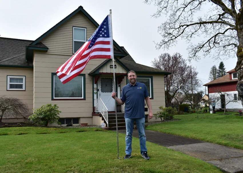 For an annual membership fee to join the Centralia Rotary Flags program, anyone living within the Centralia city limits can have an American flag installed in their yard four times per year: Memorial Day, Independence Day, Labor Day and Veterans Day.&nbsp;