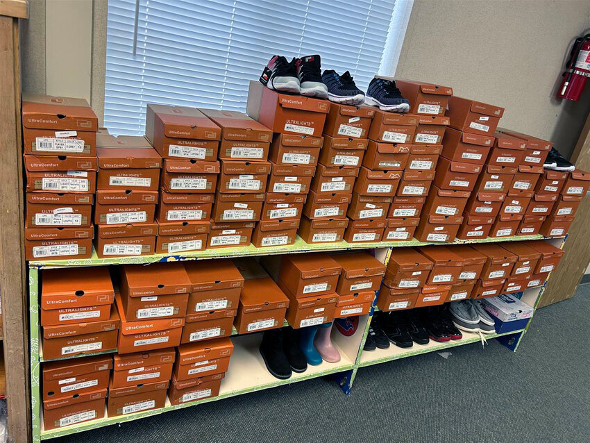 Woodland&rsquo;s Family Community Resource Center recently received more than $1,000 worth of shoes for students in need from the Assistance League of Southwest Washington.