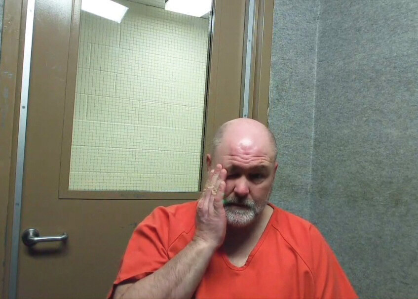 James Rummell appears in Clark County Superior Court on Wednesday, April 10, during his arraignment hearing. He is charged with aggravated murder in the first degree in the killing of his wife, Lindy Rummell.