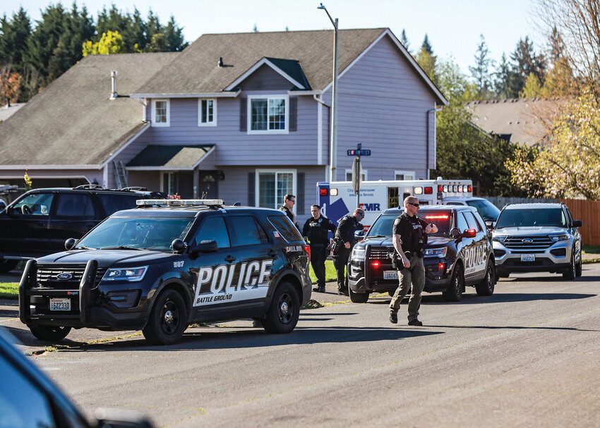 A juvenile with autism who experienced a mental episode causing him to assault his mother prompted a large police presence in the 1600 block of Southwest Fourth Avenue in Battle Ground on Thursday, April 18.
