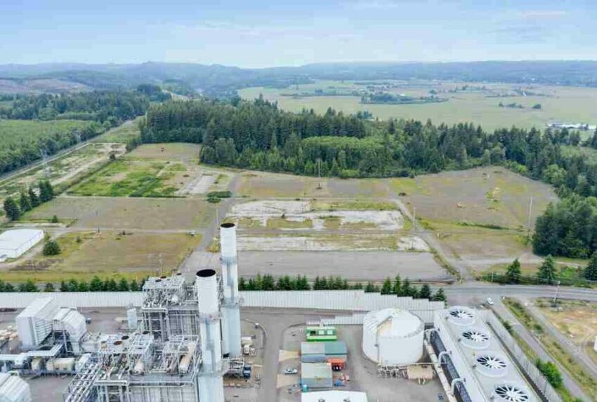 Invenergy operates the Grays Harbor natural gas plant in Elma, Grays Harbor County.