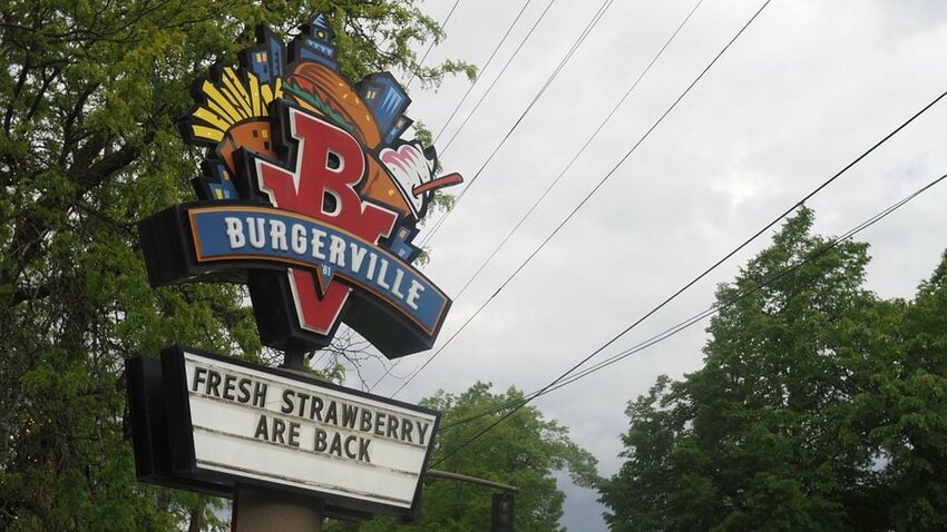 A Burgerville location in North Portland on Thursday, May 2, 2024.