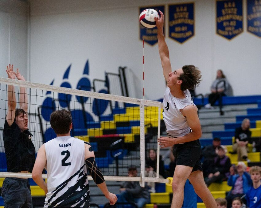 Teams from around the state compete in the May the Fourth Boys Volleyball Tournament on Saturday May 4, 2024, at Sam Barlow High School in Gresham.