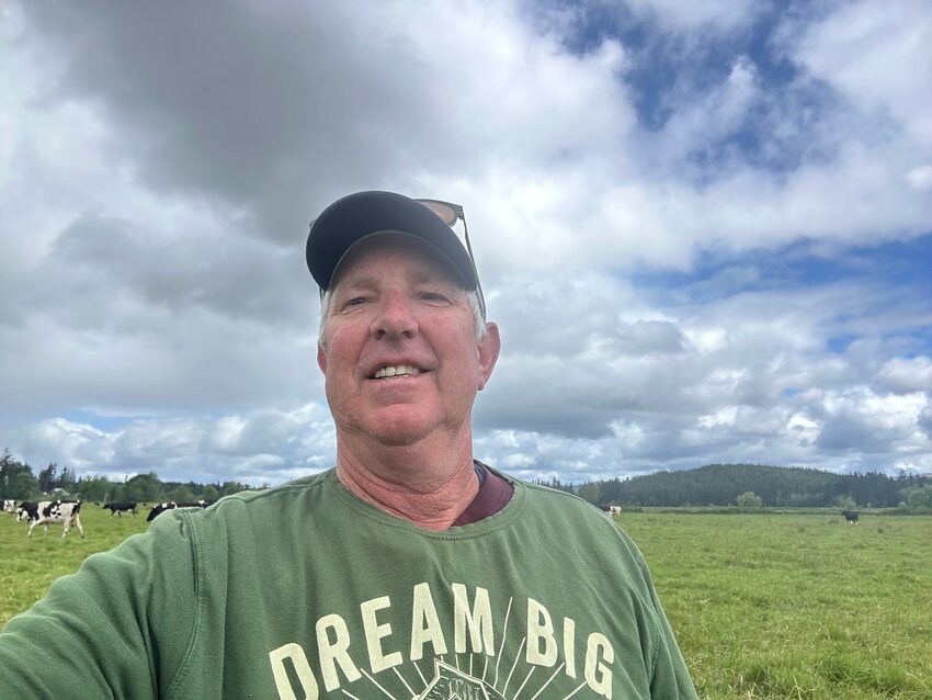 Maynard Mallonee is a third-generation dairy farmer and a member of the Organic Valley Co-Op. He operates Mallonee Farms in Curtis.