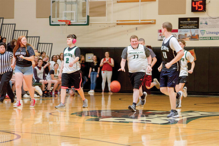 Last month, Woodland High School held a schoolwide assembly for their first-ever unified basketball game.