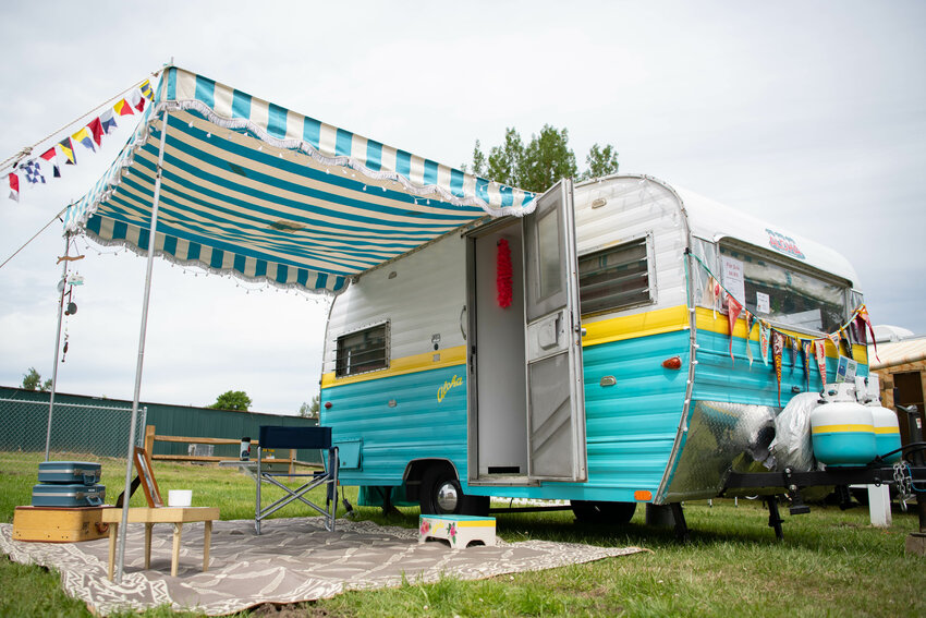 A vintage trailer rally is held at the Southwest Washington Fairgrounds in Chehalis on Saturday, June 8.
