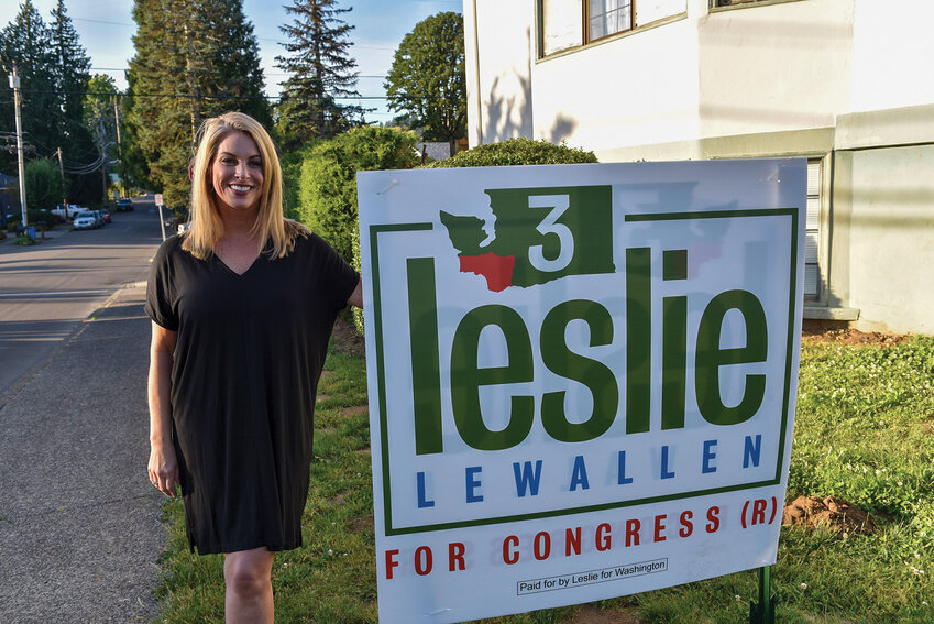 Leslie Lewallen stated her priority is to shut down the Southern border, citing a need to address the rising drug-related deaths in southwest Washington. Lewallen is running for Washington&rsquo;s third congressional district seat.