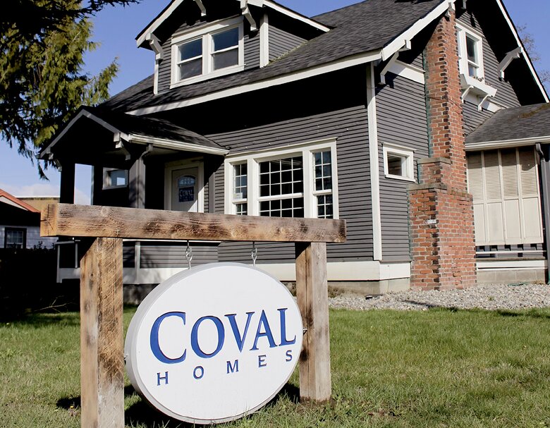 The new Coval Homes office is located at 827 Marsh Ave. in Centralia.