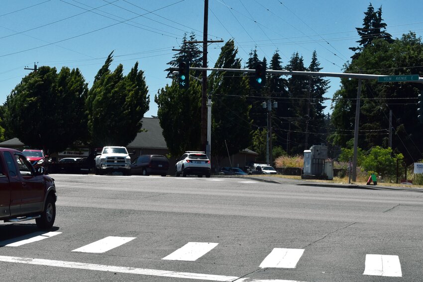 The Five Corners intersection will soon house a two-lane roundabout to assist in improving traffic throughout downtown Yelm.