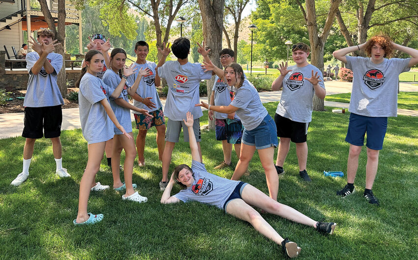 Almost 20 teens and six volunteer leaders in the Battle Ground Young Life youth outreach organization had a great time at the Washington Family Ranch, a Young Life camp in Antelope, Oregon, from July 16 through July 21.