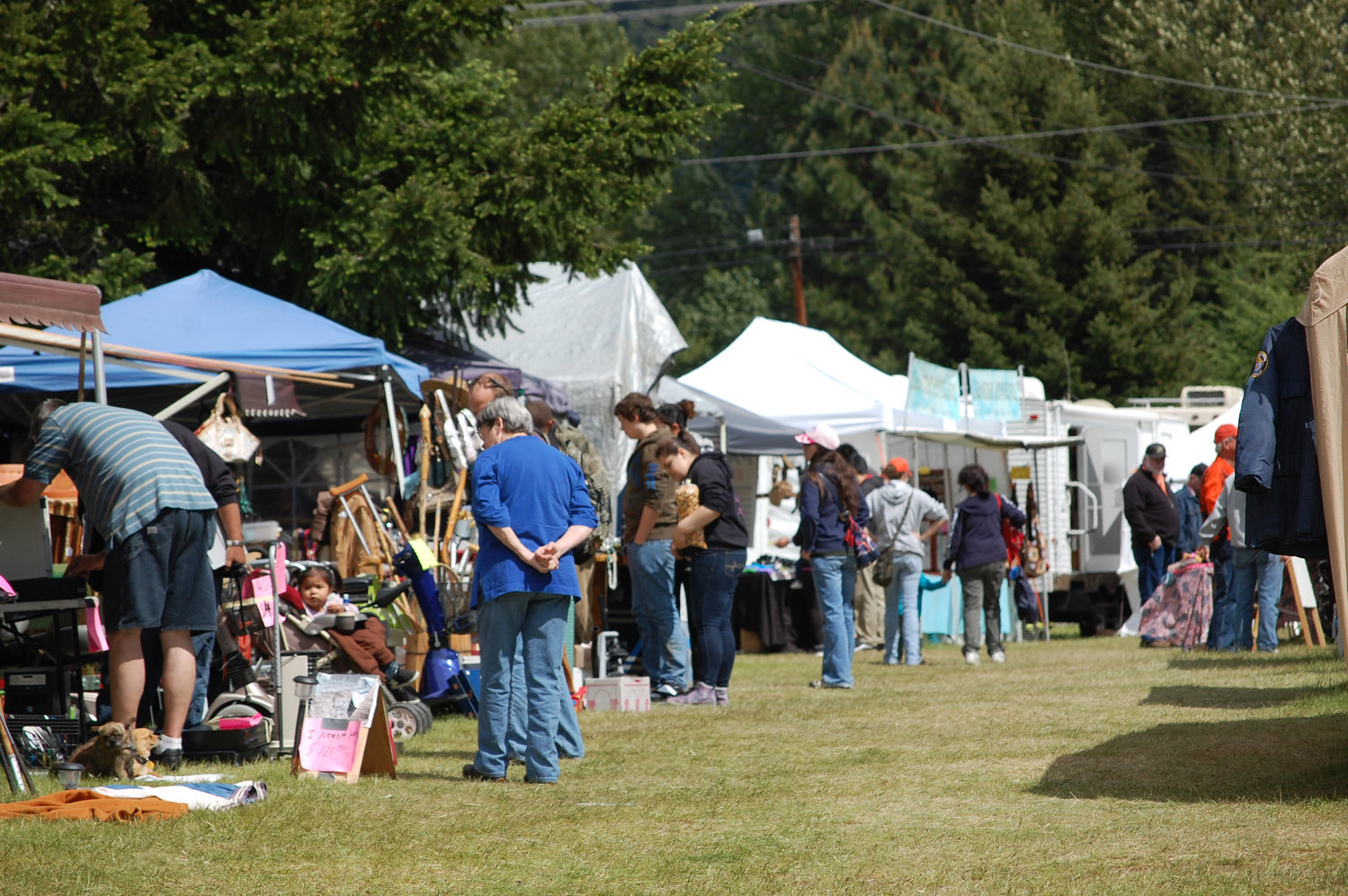 Packwood Flea Market Draws Large Crowds and New Vendors The Daily
