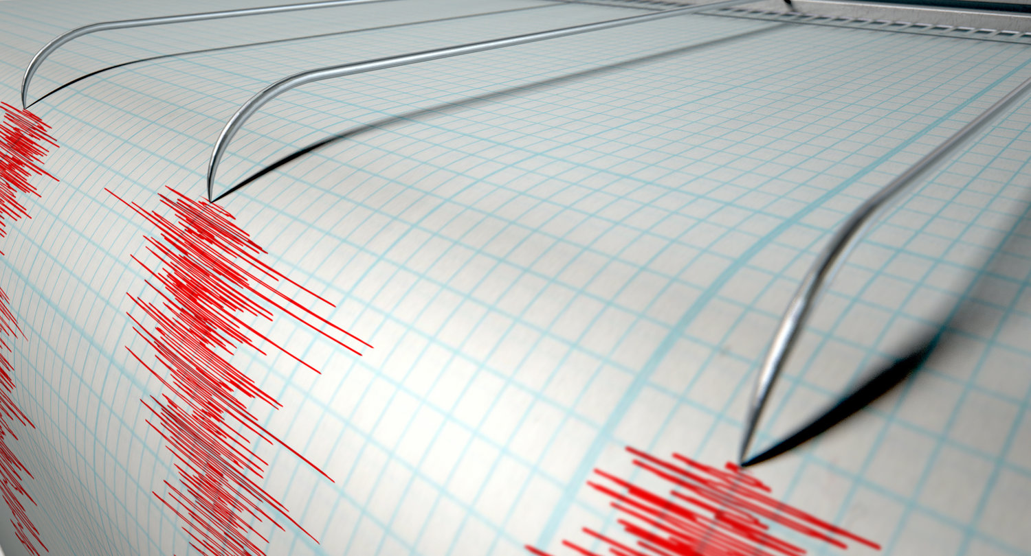 A small earthquake occurred in the Randel area on Wednesday afternoon