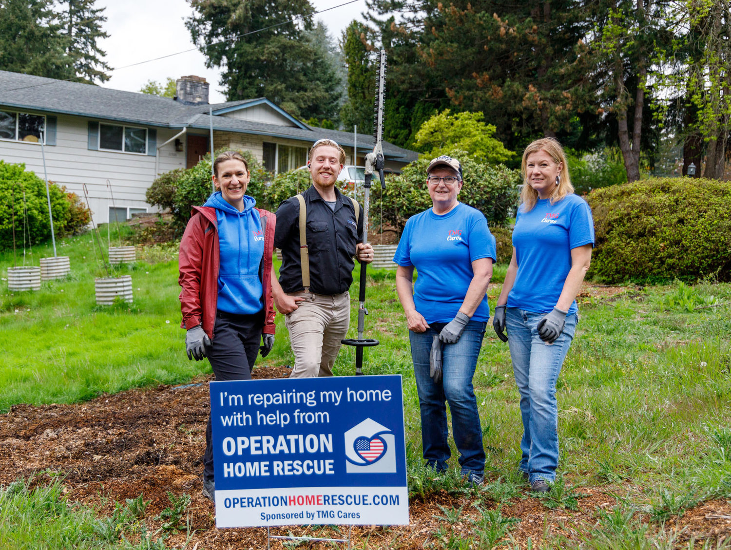 Cowlitz Tribe awards grant to support home improvement program for veterans
