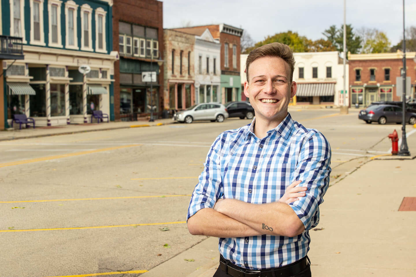 Dylan Helmenstine, Democratic candidate for State Treasurer